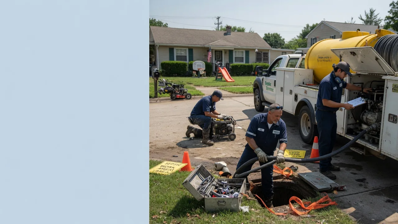 Septic Tank Pumping in Mount Morris, IL near me